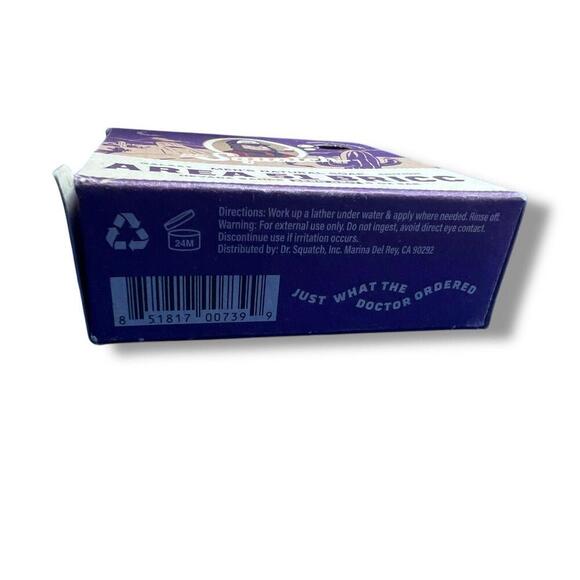 Dr. Squatch Galaxy Edition Bar Soap Area 51 Bricc All Natural with Zero Grit 5oz - Picture 7 of 7